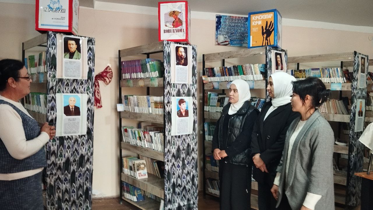 “Yangi O‘zbekiston kitob va kutubxonadan boshlanadi” nomli ekskursiya